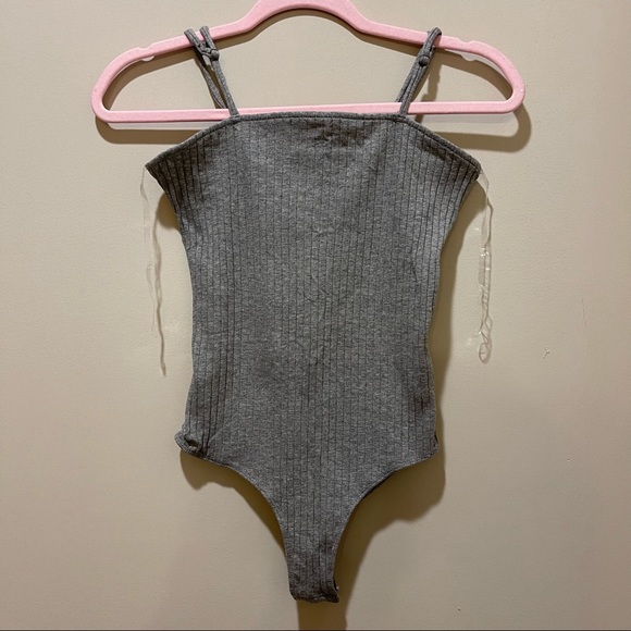 Fashion Nova bundle of 3 Ribbed Knit Thong Bodysuits -XS - Picture 5 of 11
